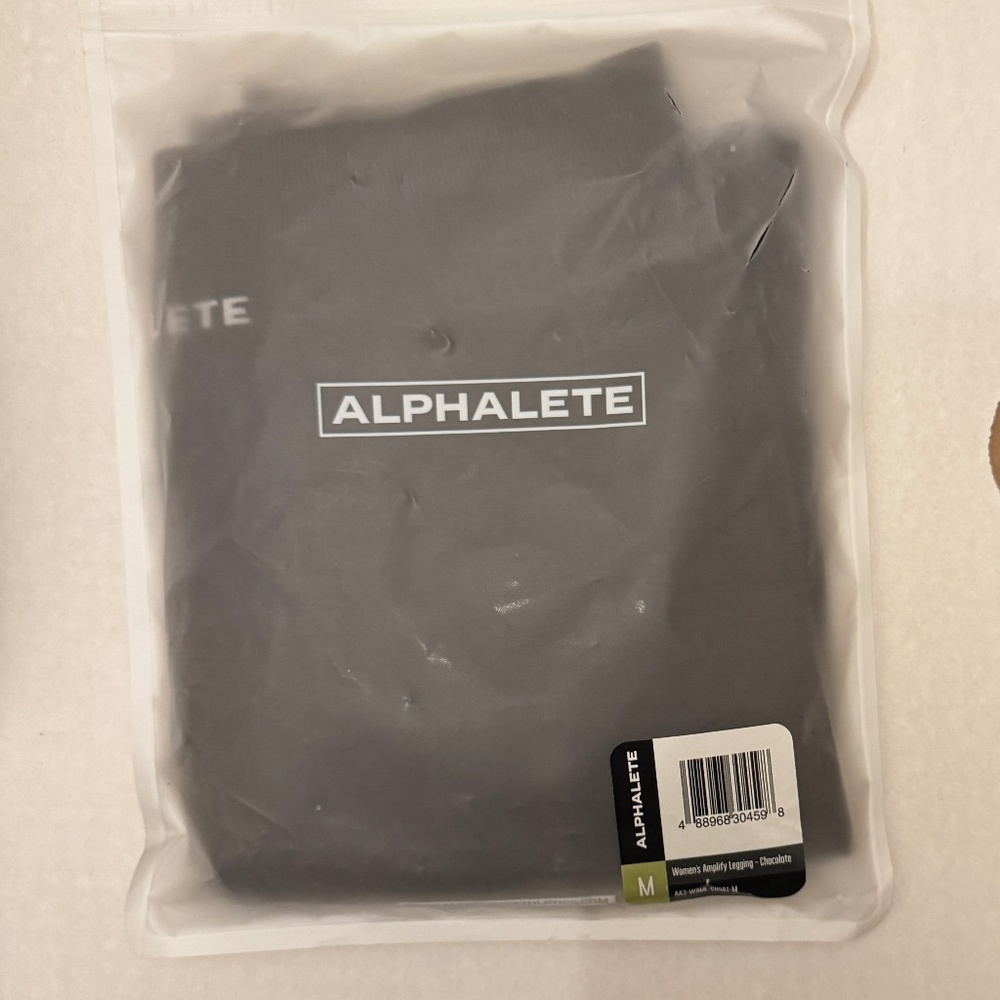 ALPHALETE AMPLIFY LEGGING - CHOCOLATE